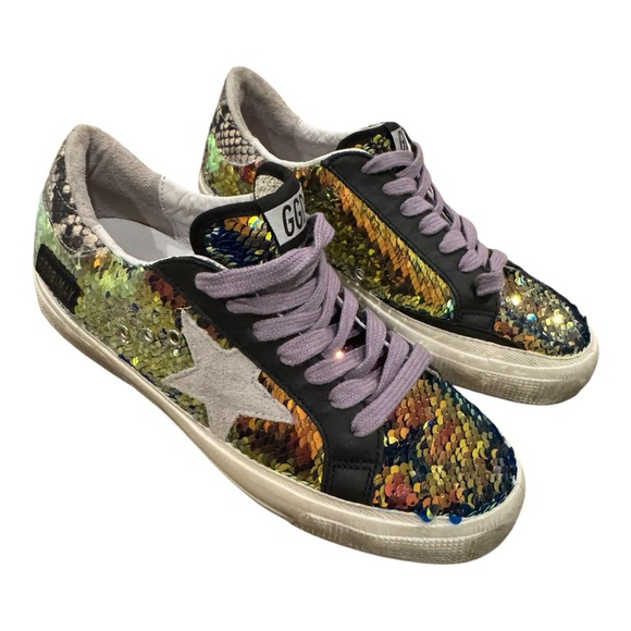 Golden Goose Sequin May Sneakers - Picture 1 of 14